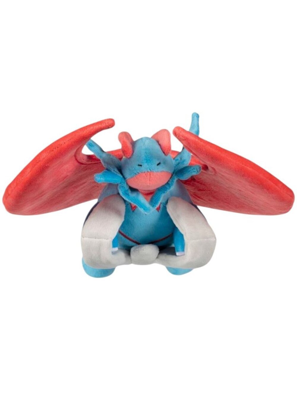 Pokemon Center Mega Salamence Plush Toy 4+ Blue & Red Collectible "17'Inch